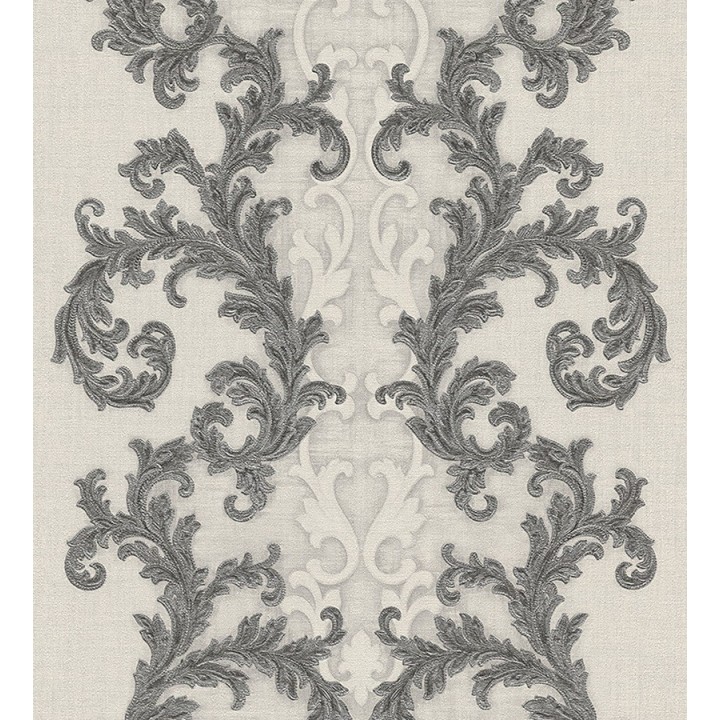 Papel pintado volutas clásicas verticales - Palermo 455847