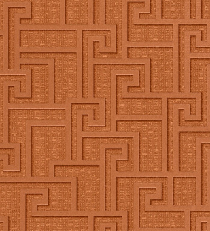 Papel pintado mosaico romano geométrico - Alessandria 455857