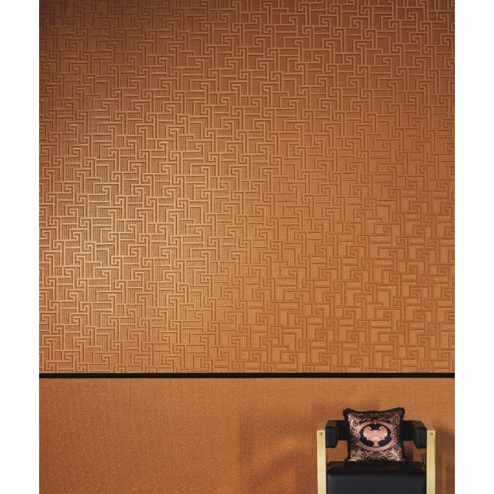 Papel pintado mosaico romano geométrico - Alessandria 455857