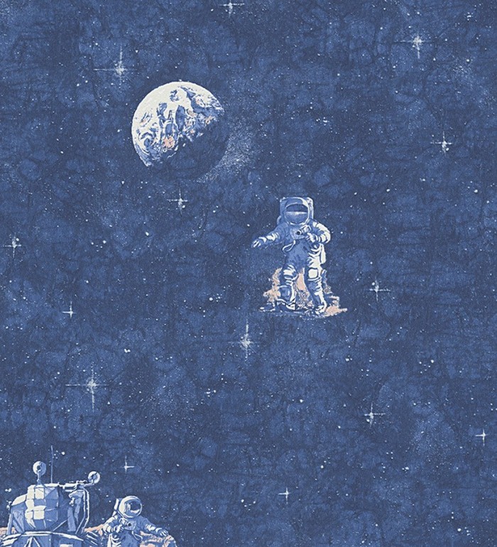 Papel pintado astronautas infantiles en el espacio - Outer Space 455945