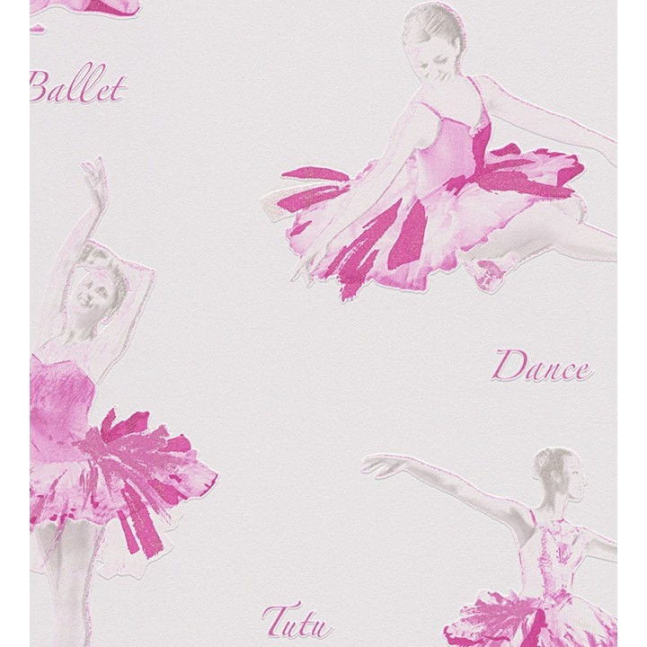 Papel pintado juvenil bailarinas románticas - Le Tutu 455946