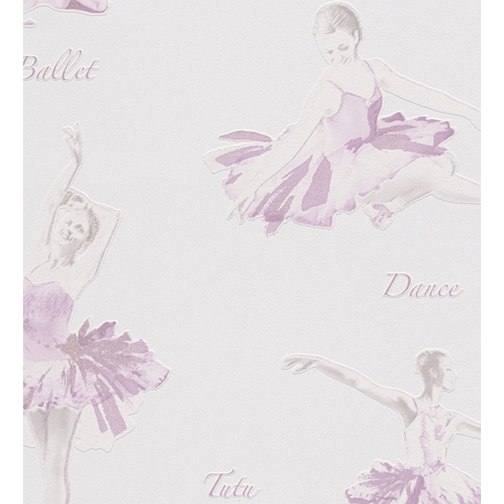 Papel pintado juvenil bailarinas románticas - Le Tutu 455947