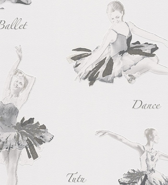 Papel pintado juvenil bailarinas románticas - Le Tutu 455948