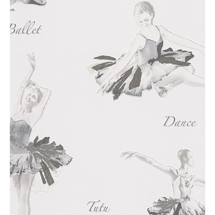 Papel pintado juvenil bailarinas románticas - Le Tutu 455948