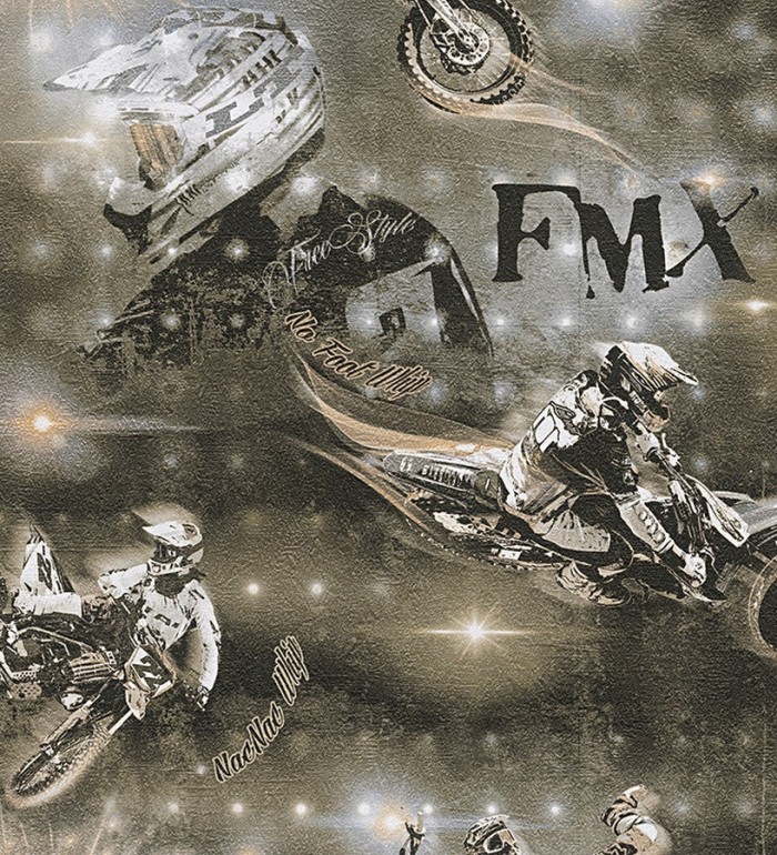 Papel pintado juvenil motoristas de motocross - MX Motocross 455959