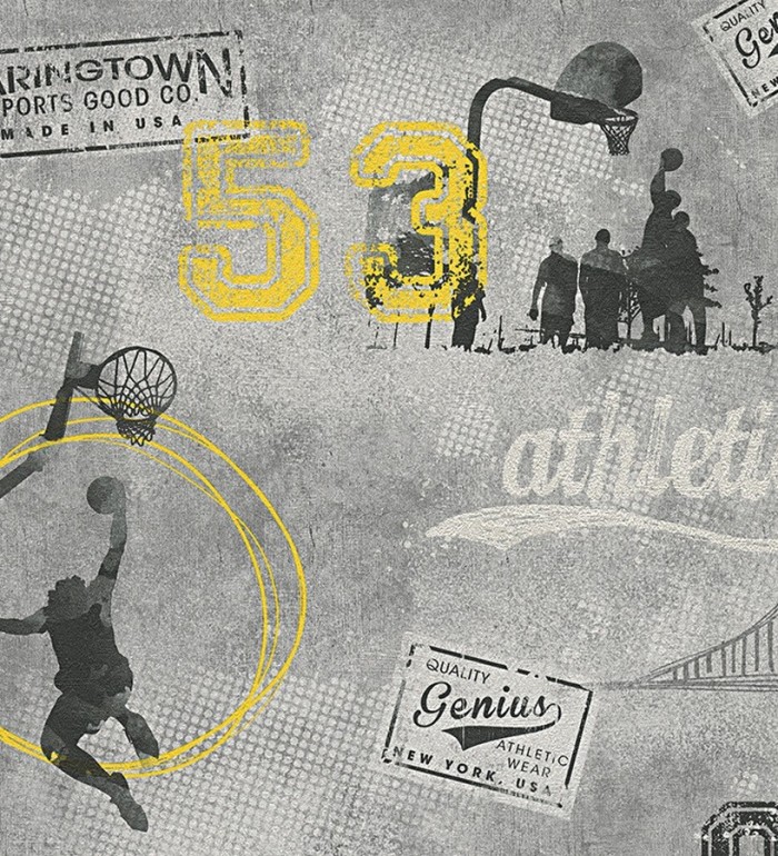 Papel pintado juvenil jugadores de baloncesto - Basketball League 455990