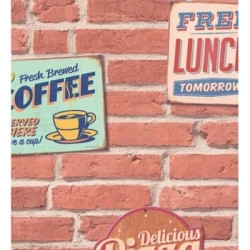 Papel pintado Detroit Coffee 456021