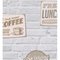 Papel pintado Detroit Coffee 456022