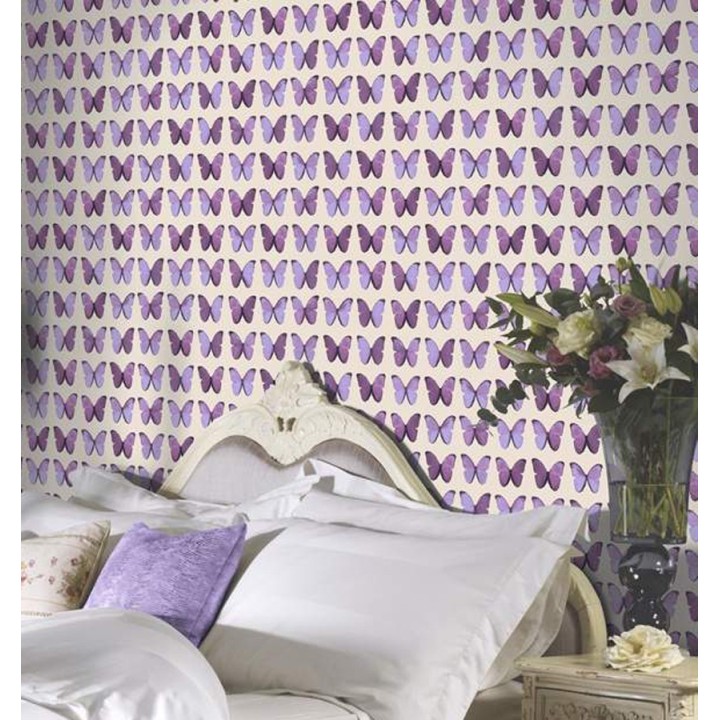 Papel pintado mariposas vintage - Nerina 563671