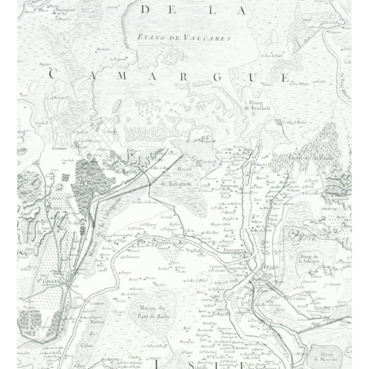 Papel pintado mapa de navegación vintage - Venator 563837