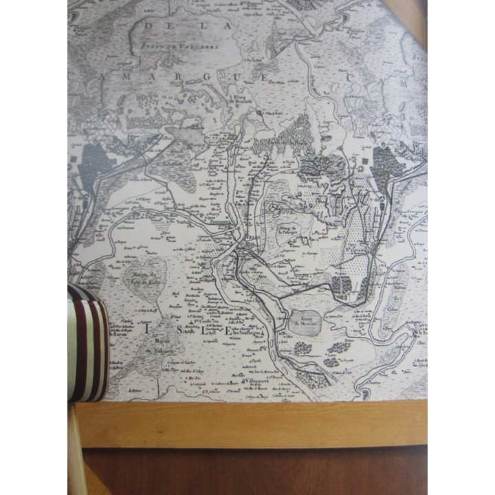 Papel pintado mapa de navegación vintage - Venator 563837