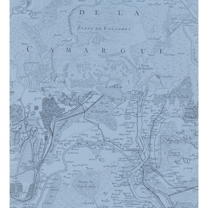 Papel pintado mapa de navegación vintage - Venator 563839