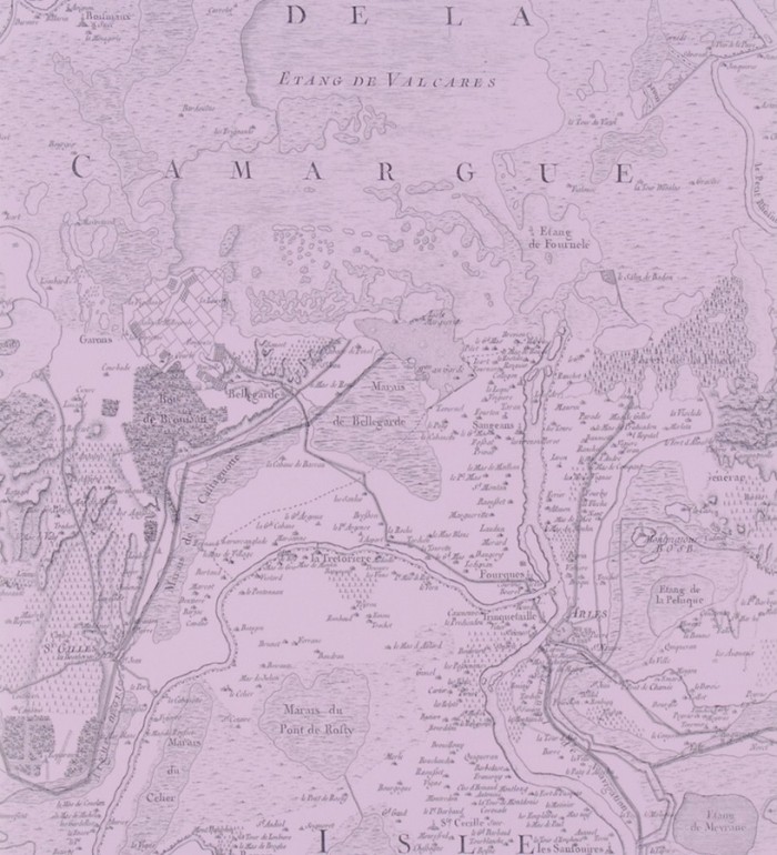 Papel pintado mapa de navegación vintage - Venator 563841