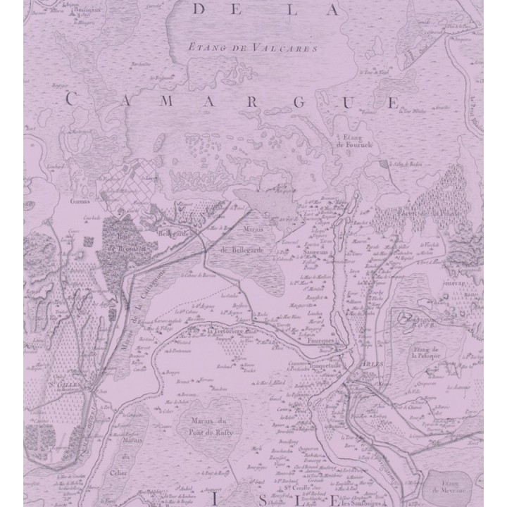 Papel pintado mapa de navegación vintage - Venator 563841