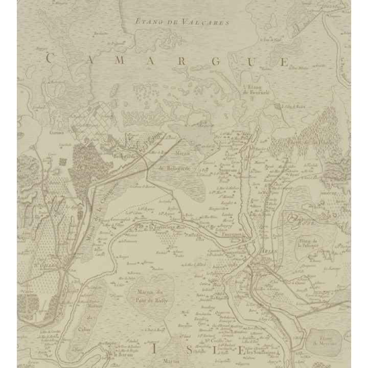 Papel pintado mapa de navegación vintage - Venator 563842