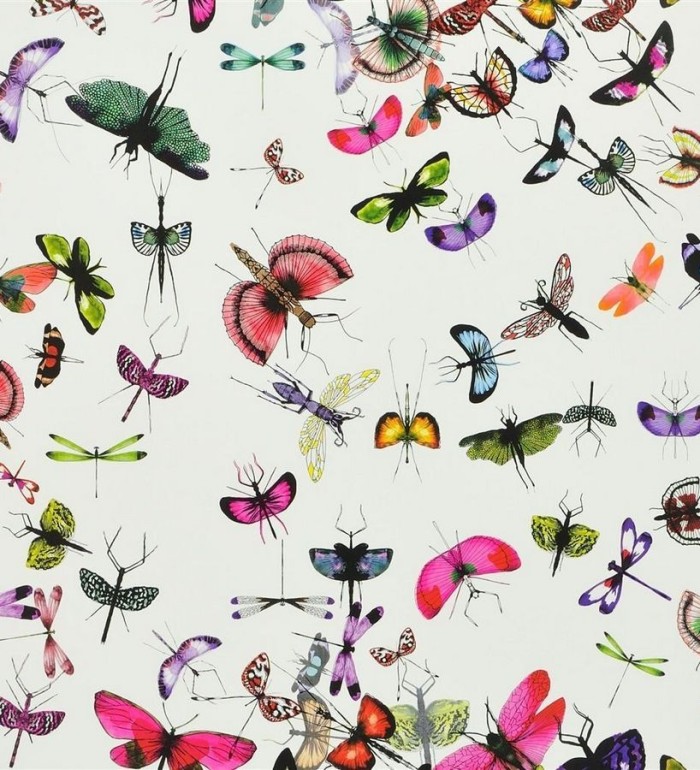 Papel pintado insectos y mariposas románticos - Somerset 563960
