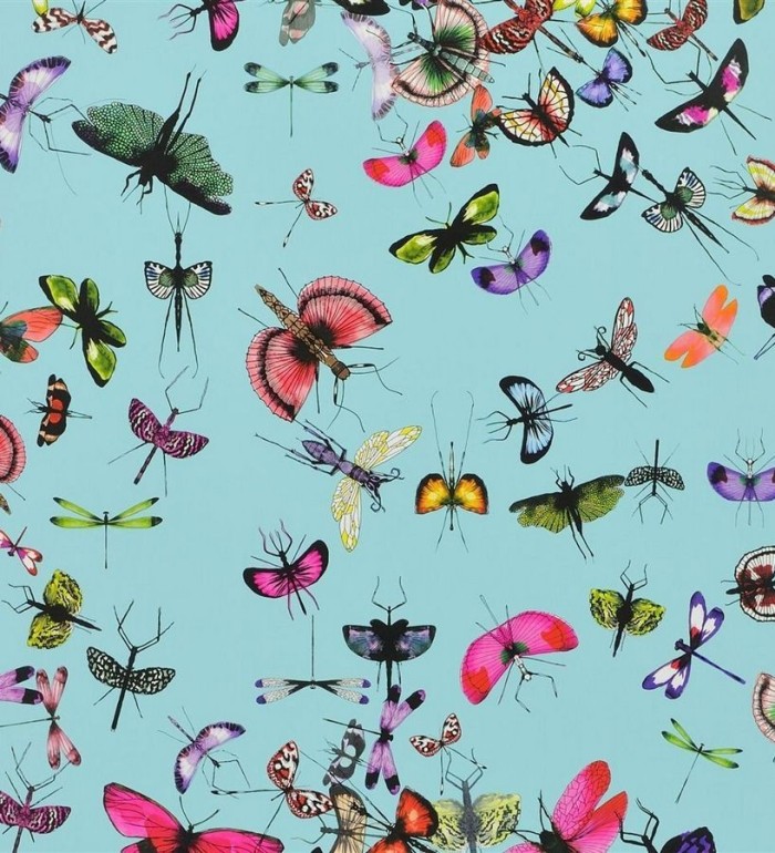 Papel pintado insectos y mariposas románticos - Somerset 563963