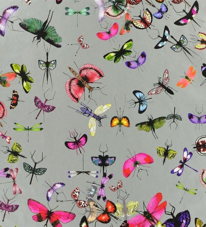 Papel pintado insectos y mariposas románticos - Somerset 563965