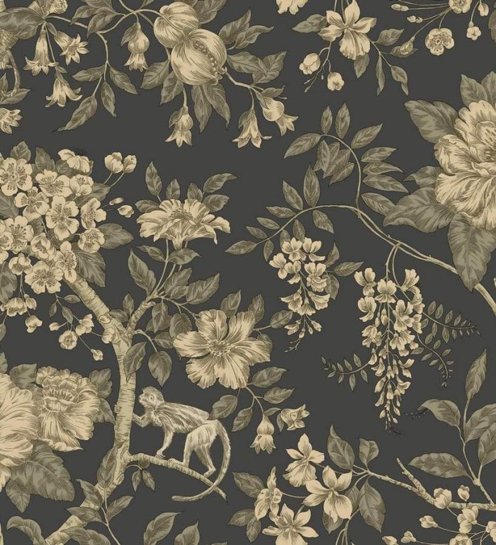 Papel pintado flores románticas inglesas - Amber 564429