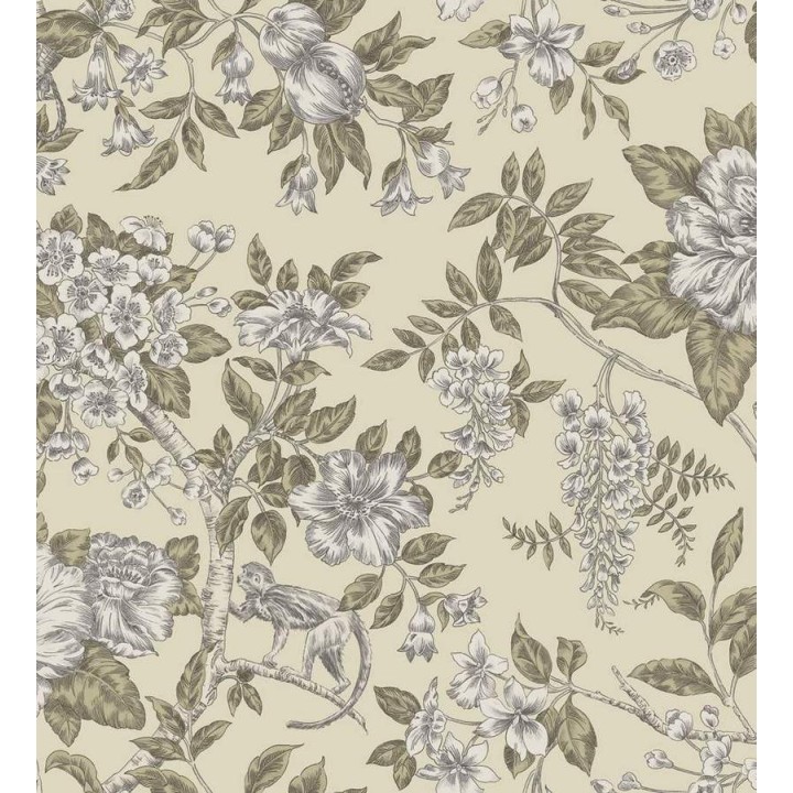 Papel pintado flores románticas inglesas - Amber 564432