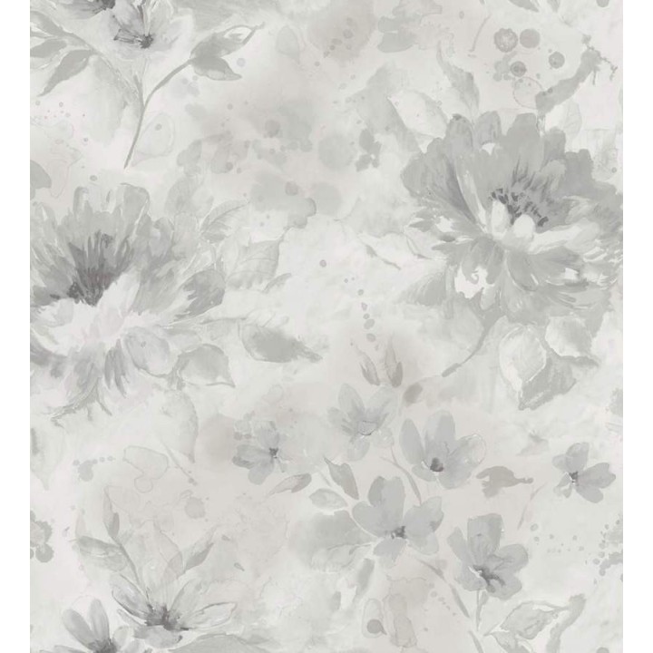 Papel pintado peonías románticas de acuarela - Luzia 564444