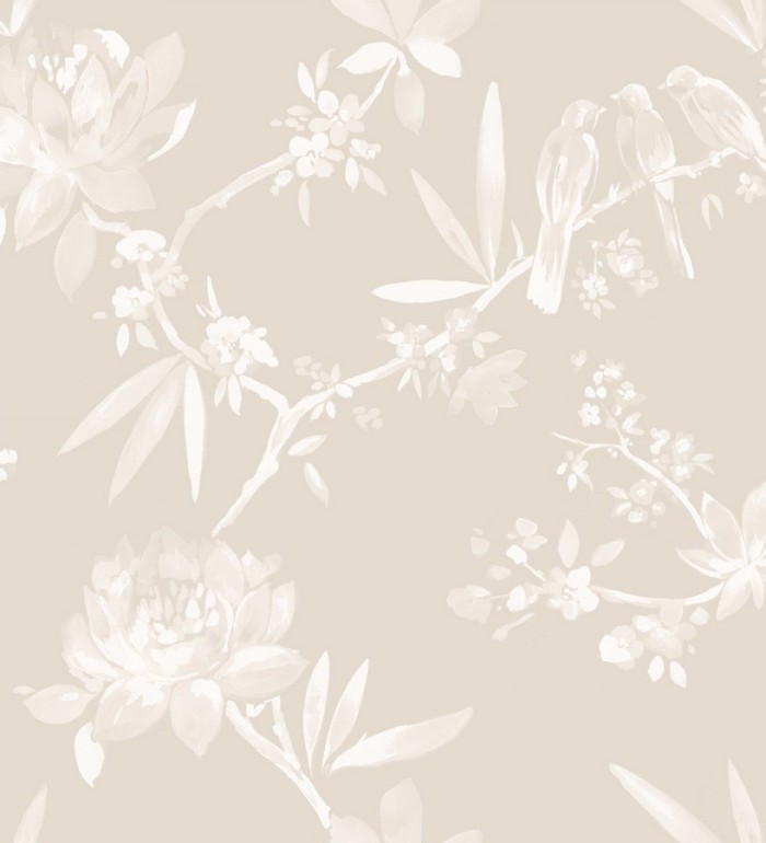 Papel pintado flores vintage artísticas - Nimai 564481