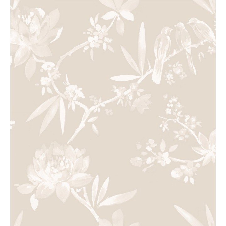 Papel pintado flores vintage artísticas - Nimai 564481