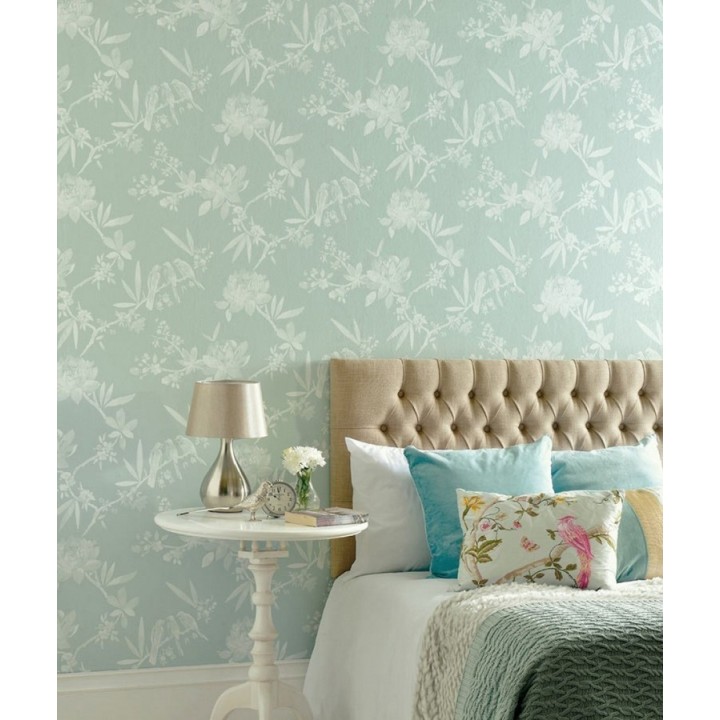 Papel pintado flores vintage artísticas - Nimai 564483