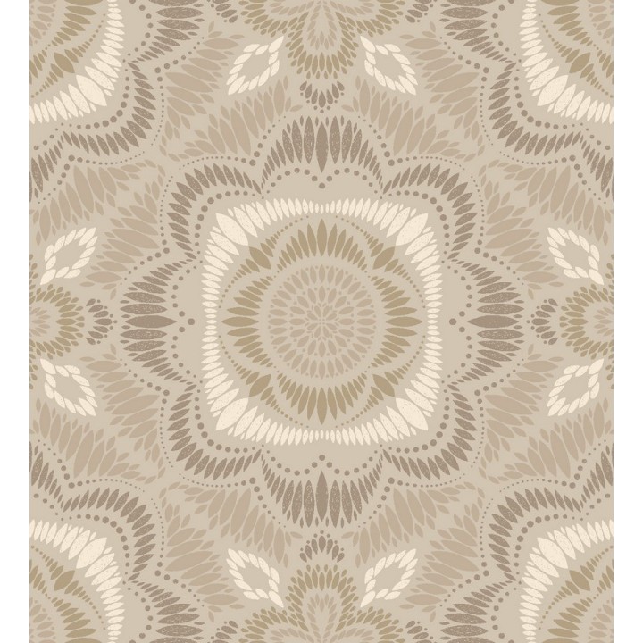 Papel pintado flores grandes modernas retro - Bandar 564484