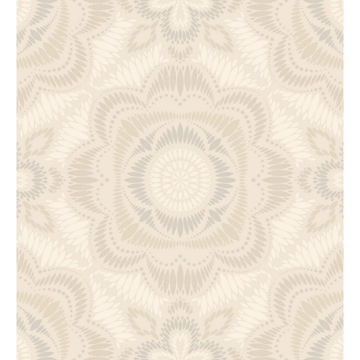 Papel pintado flores grandes modernas retro - Bandar 564486