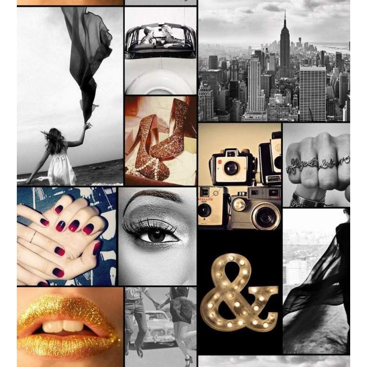 Papel pintado fotográfico de ciudades y personas - Fash Queen 564515