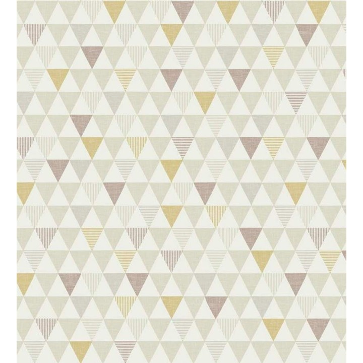 Papel pintado de hojas efecto nacarado fondo mate - Didier 564527