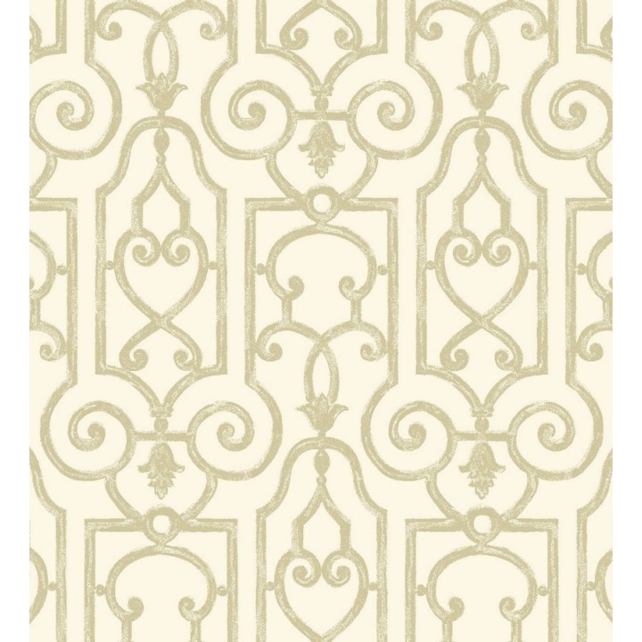 Papel pintado ornamental clásico Shabby Chic - Febre 564540