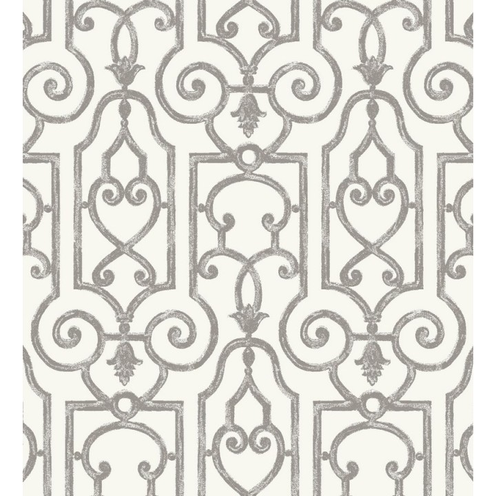 Papel pintado ornamental clásico Shabby Chic - Febre 564541