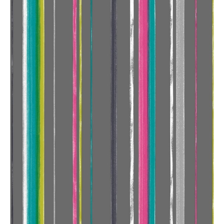 Papel pintado rayas de acuarela desiguales modernas - Raya Belisa 564550