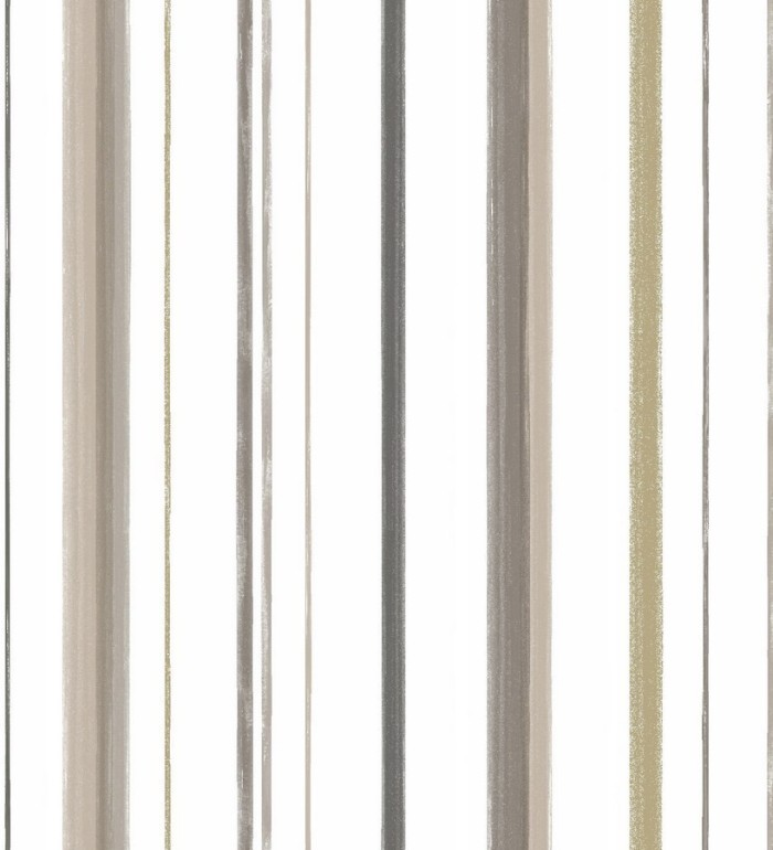 Papel pintado rayas de acuarela desiguales modernas - Raya Belisa 564551