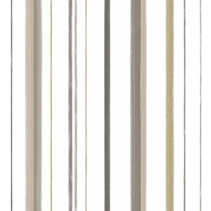 Papel pintado rayas de acuarela desiguales modernas - Raya Belisa 564551