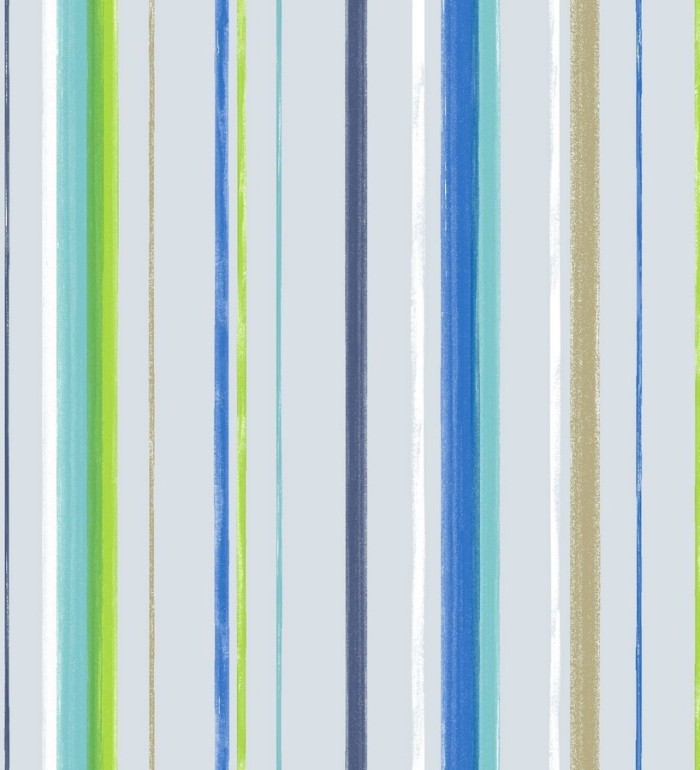 Papel pintado rayas de acuarela desiguales modernas - Raya Belisa 564552