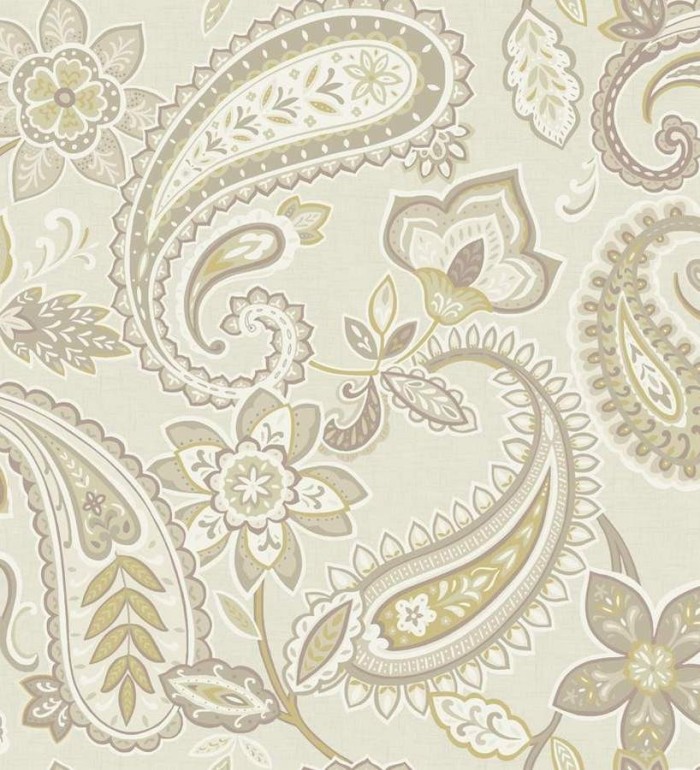 Papel pintado motivos cashmere diseño vintage - Ganesha 564580