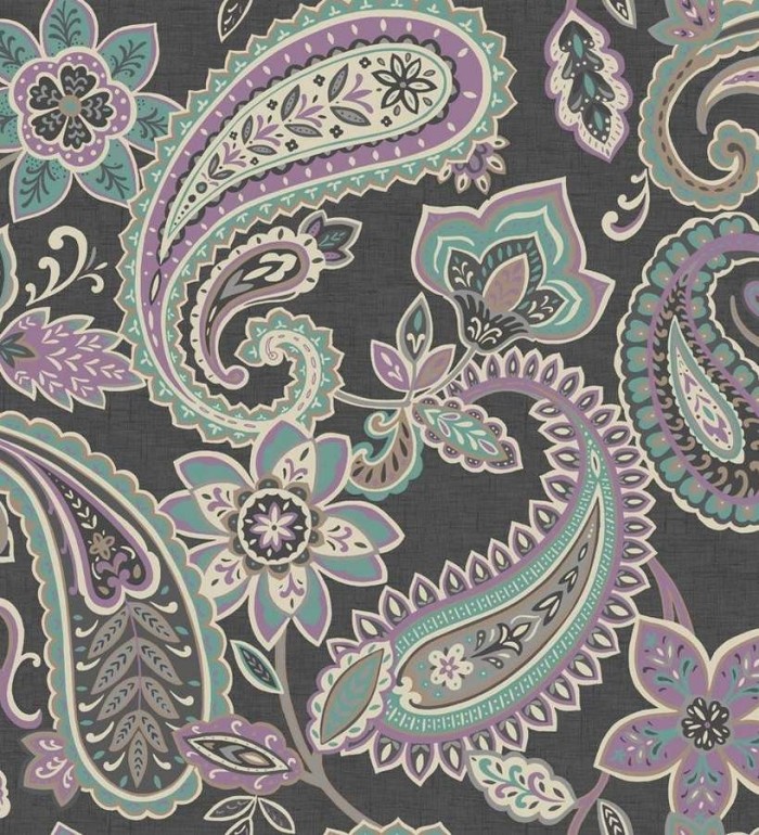 Papel pintado motivos cashmere diseño vintage - Ganesha 564583