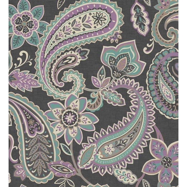 Papel pintado motivos cashmere diseño vintage - Ganesha 564583