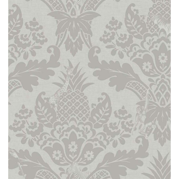 Papel pintado damasco moderno con animales exóticos - Turín 564592