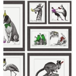 Papel pintado Vintage Animals 564619