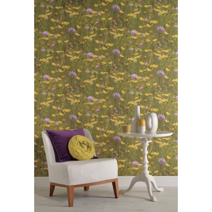 Papel pintado prado de flores silvestres fotográfico - Wild Flowers 564627