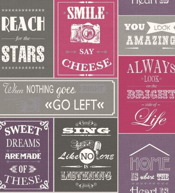 Papel pintado collage de carteles ingleses vintage - Avenue Dreams 564640