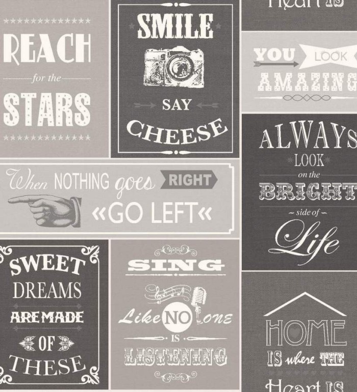 Papel pintado collage de carteles ingleses vintage - Avenue Dreams 564641