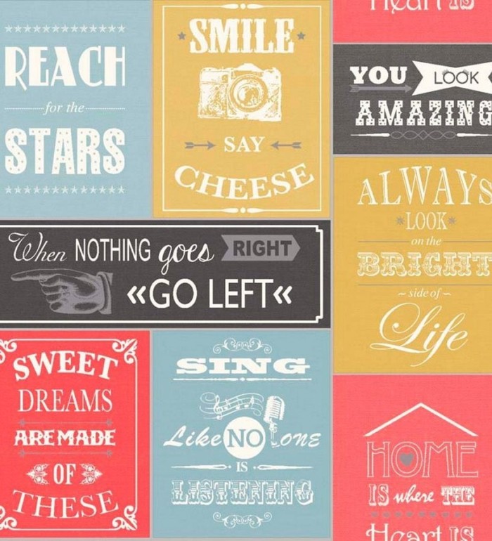 Papel pintado collage de carteles ingleses vintage - Avenue Dreams 564643