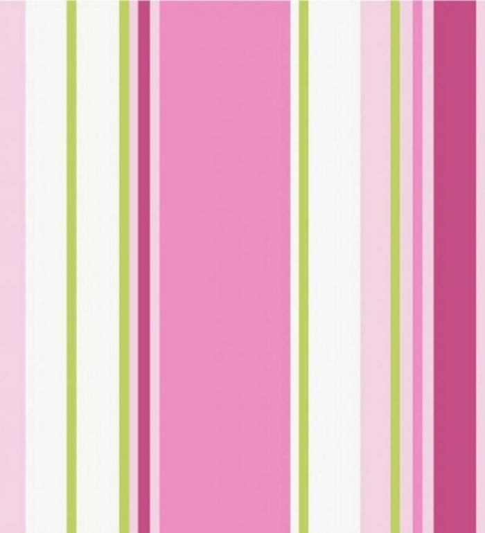 Papel pintado rayas desiguales juveniles tonos rosa - Raya Carlinos Portrait 564649