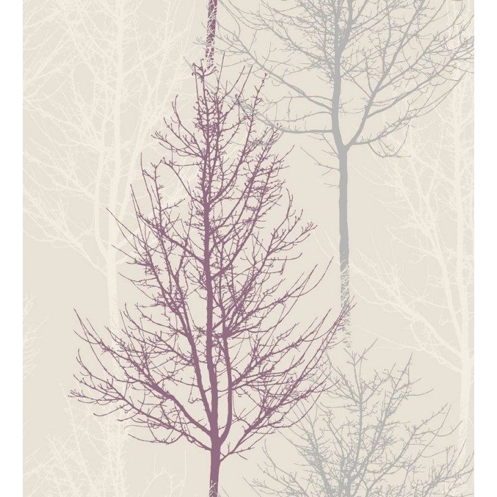 Papel pintado árboles desnudos estilo nórdico - Couvet 564652