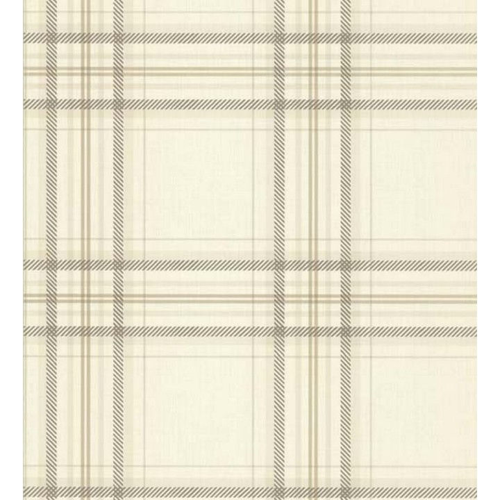 Papel pintado cuadro escocés azul oscuro - Nilton 564655